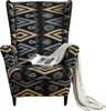Topchances 2 Piece Wing Chair Cover, kryty židlí Wing Chair Náhled obrázku produktu 1