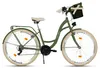 MILORD Damenfahrrad Citybike Komfort Mit Metallkorb Produktbild-Vorschau 2