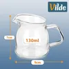 Vilde | Mlecznik szklany 130 ml - Dzbanuszek do śmietanki Podgląd zdjęcia produktu 5