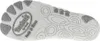 The sole of a white and gray shoe is shown against a white background. Podgląd zdjęcia produktu