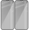 2x Gehärtetes Glas mit Privatschutzfilter für iPhone 15 Produktbild-Vorschau 4