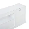 Merax Hochglanz TV-Schrank mit LED, TV Lowboard mit 4 Türen Produktbild-Vorschau 10