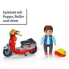 BABY born Minis - Playset Scooter, Minipuppe Simon 7cm mit Produktbild-Vorschau 2