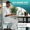 CASARIA® Rollhocker Höhenverstellbar 10cm Polsterung 46-60 Produktbild-Vorschau 8