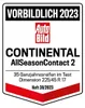 Continental AllSeasonContact™ 2 255/45 R19 104 Y XL FR Podgląd zdjęcia produktu 10