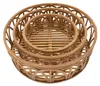 Sada stolíkov Rattan, 3 kusy, 50-40-30 cm, hnedá, značka Náhľad obrázku produktu 4