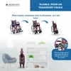 Kinderrollstühle feste Armlehnen und Fußstützen Mobiclinic, Produktbild-Vorschau 3