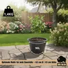 BigDean Blumenkübel XXL 90 Liter 43cm hoch 63cm Durchmesser Produktbild-Vorschau 2