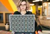 MuchoWow® Laptop Aufkleber Sticker Cover Retro - Blume - Produktbild-Vorschau 5