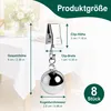 Tischtuchbeschwerer 8er Set aus Edelstahl, Produktbild-Vorschau 2
