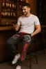 Herren Jogginghose | Monte Carlo 592  Anthrazit/Rot 3XL Produktbild-Vorschau 6