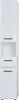 trendteam Bad Hochschrank Skin/Gloss/Line Weiß Produktbild-Vorschau 1
