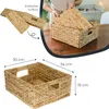 Flechtkorb HMF 37243-S4 4er Set für Kallax 30x34x15 cm Produktbild-Vorschau
