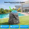 BlitzRock Solar Gartenlautsprecher 2er Set 30W (60W Stereo) Produktbild-Vorschau 4