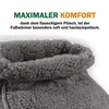 Fußwärmer Lammfloroptik flauschig (Grau) Fußsack Produktbild-Vorschau 6