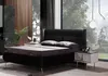 Moderne Schwarz-Weiße Schlafzimmer Möbel Polsterbett Produktbild-Vorschau 4