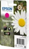 The image shows the packaging of an Epson ink cartridge with a daisy graphic. Anteprima dell’immagine prodotto