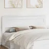 vidaXL Cabecero blanco, fabricado en material de madera Vista previa de la imagen del producto 2