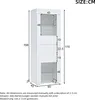 okwish Vitrine Highboard mit Produktbild-Vorschau 7