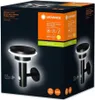 The image shows the retail packaging for a solar wall light. Anteprima dell’immagine prodotto