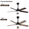 AIORBER 42 Zoll Deckenventilator mit Licht LED dimmbar Produktbild-Vorschau 7