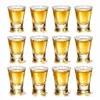 Schnapsgläser 12er Set Hochwertige Pinnchen Shots Gläser Produktbild-Vorschau 1