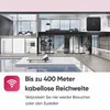 AVANTEK Funk-Türklingel mit 1 Empfänger - Schwarz - Produktbild-Vorschau 4