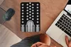 MuchoWow® Mauspad Mousepad Architektur - Schwarz - Weiß - Produktbild-Vorschau 3