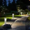 8er Set LED Solarleuchten, Edelstahl, IP44, H 28cm Produktbild-Vorschau 3