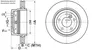 2x ATE Bremsscheibe 24.0322-0224.1 für BMW X3 (E83) 79 7mm Produktbild-Vorschau 4