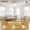 Plafonnier moderne 40W rond 38 cm 2 flammes E27 lampe en Voir les images du produit 4