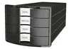 HAN Schubladenbox IMPULS 1012-12 DIN A4/C4 4Fächer geschl. Produktbild-Vorschau 5