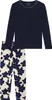 Schiesser Damen Schlafanzug lang Gr. 40  navy Produktbild-Vorschau 9