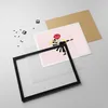 Gerahmtes Poster - Schwarzer Rahmen - Grafik Mund Mann - Produktbild-Vorschau 4