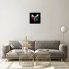 Bilder auf glas - Vogel Feder Farbe Komposition - 30x30cm - Produktbild-Vorschau 7