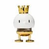 A white and gold bobblehead figure with a crown. Produktbild-Vorschau