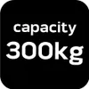 A black background with white text indicating product capacity. Produktbild-Vorschau