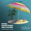 KINGSLEEVE® Sonnenschirm Hawaii Ø160cm Neigbar Produktbild-Vorschau 5