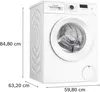Bosch WGE02471 Waschmaschine 7kg Active Water Plus Produktbild-Vorschau 7