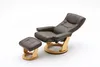 MCA Furniture Relaxsessel Hamilton Braun; 83 cmx85-110 Produktbild-Vorschau 2