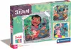 Clementoni Puzzle Disney Stitch 3x48 elementw - Oryginalny Produktbild-Vorschau 1