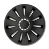 4 STK 16 Zoll Silverstone Pro black schwarz PETEX Radkappen Produktbild-Vorschau 1