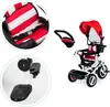 Auvent rotatif de tricycle, roues en caoutchouc durables Voir les images du produit 5
