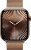 Apple Watch Series 10 4G 42mm Titan Gold Milanaise Gold Produktbild-Vorschau 2