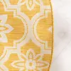 Volero - Outdoor Teppich Rund - Rio Flower Gelb - Ø 100cm - Produktbild-Vorschau 6