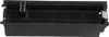A black plastic filter housing with internal grid-like dividers and a small gray latch on the right side. Produktbild-Vorschau