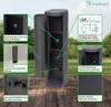 Novatool 3x Gartensteckdose Funk 2-fach Anthrazit SMART Produktbild-Vorschau 3