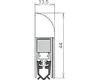 Athmer tesnenie dverí Wind-Ex 1-310 1-stranná dĺžka 985 mm Náhľad obrázku produktu 1