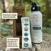 Awesome Maps Adventure World 1l Thermosflasche Weiß  Weiß Produktbild-Vorschau 3