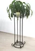 DanDiBo Colonna di fiori in metallo nero 97 cm Portafiori Anteprima dell’immagine prodotto 3